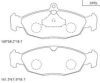ASIMCO KD7732 Brake Pad Set, disc brake